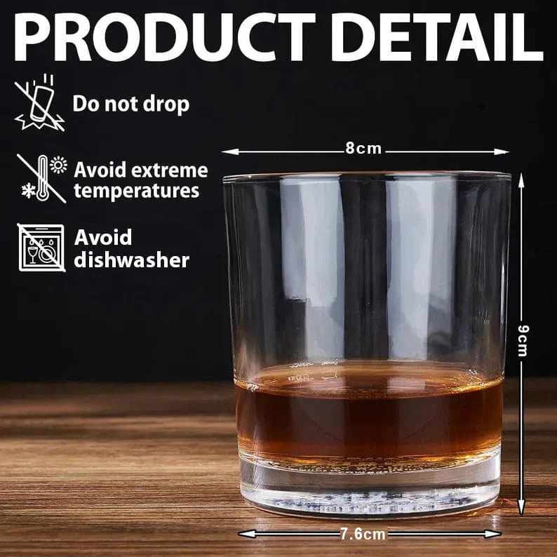Custom Photo To Dad From The Reasons You Drink Rock Glass