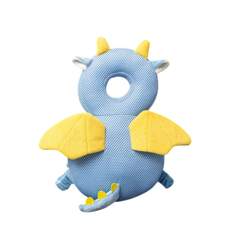 🛡️ Adorable Baby Head Protector Backpack | Anti-Fall Safety Cushion for Walking & Crawling