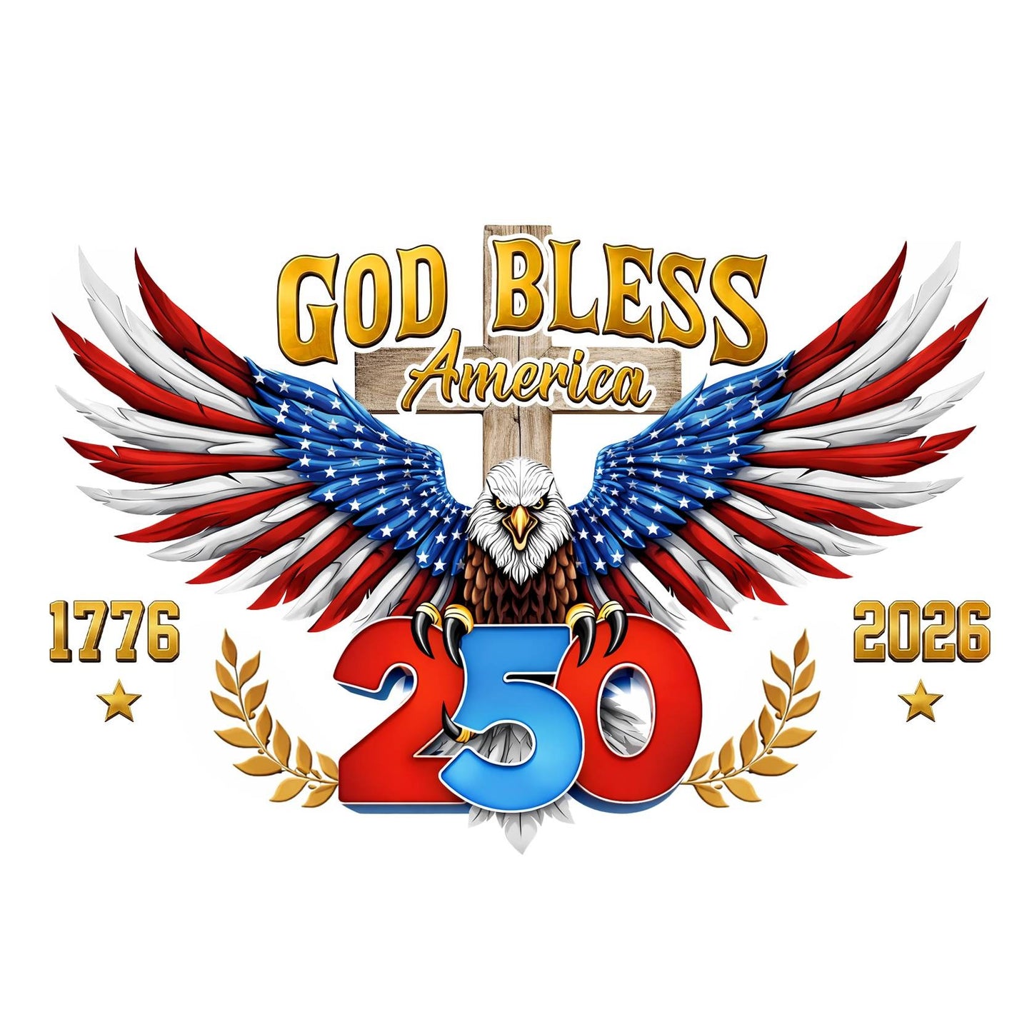 Personalized US Eagle 250 Years Of Freedom 1776 - 2026 Classic Cap