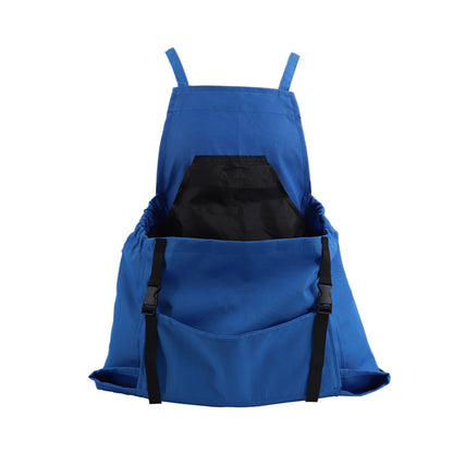 Premium Heavy-Duty Harvesting Apron | Hands-Free Gardening & Foraging Bag with Quick-Release Bottom