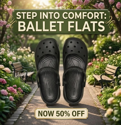 The Daintiest Crocs Ever: Classic Ballet Flats