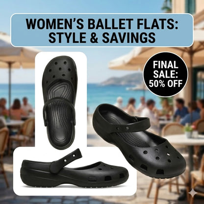 The Daintiest Crocs Ever: Classic Ballet Flats