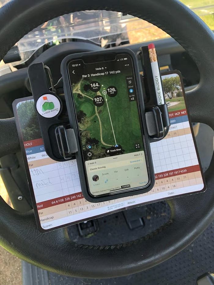 🔥2026 Hot Sale 49% off🌟⛳ Golf cart steering wheel phone holder