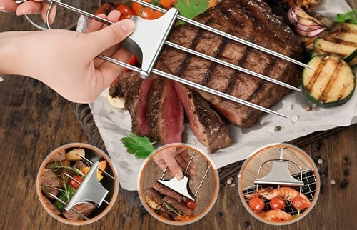 7 Reasons BBQ Pros Are Ditching Single Skewersfor This "Anti-Spin" Grilling Breakthrough