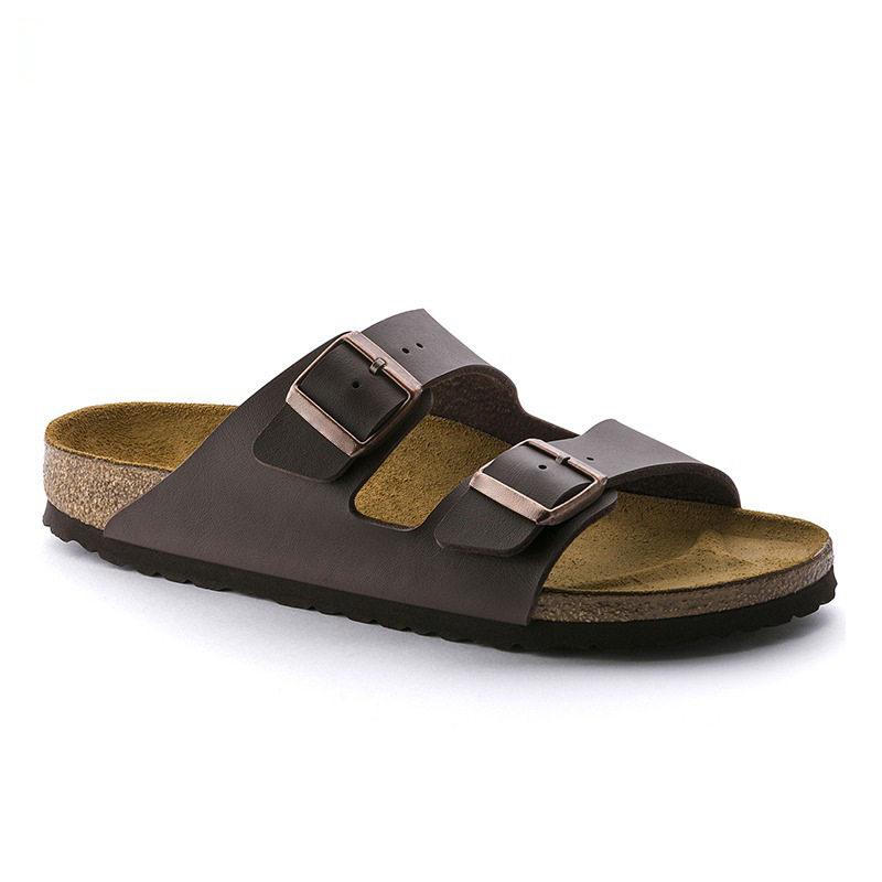 Heritage Crafted Full-Grain Leather Cork Sandals