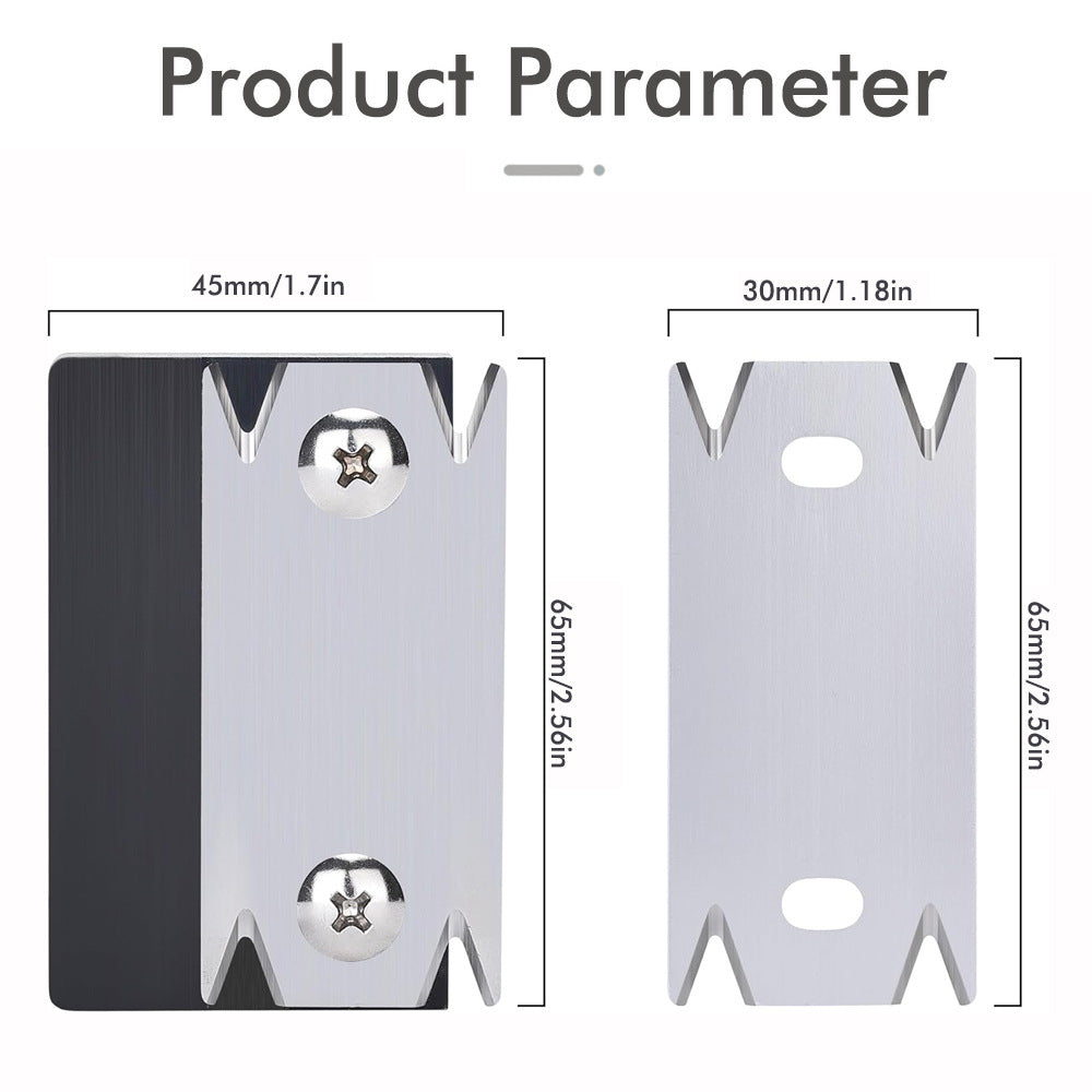🪚 Professional Woodworking Edge Trimmer | Manual Chamfer & Rounding Edge Banding Scraper