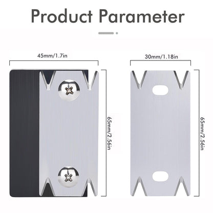 🪚 Professional Woodworking Edge Trimmer | Manual Chamfer & Rounding Edge Banding Scraper