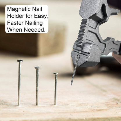 🔨 15-in-1 Heavy Duty Demolition Tool | Forged Steel Pry Bar & Multi-Hammer
