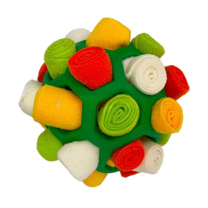 Pet sniffing ball