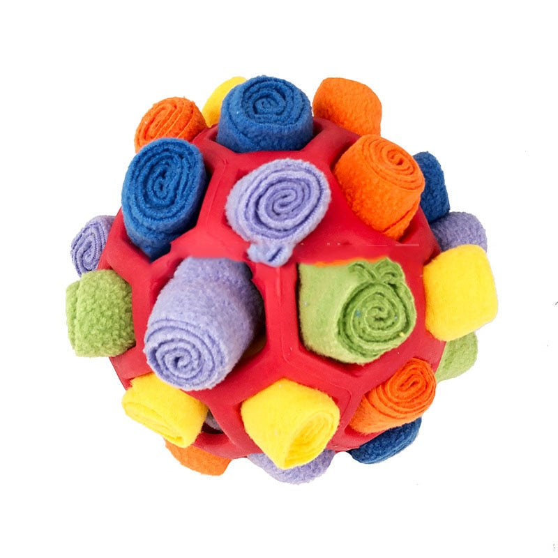 Pet sniffing ball