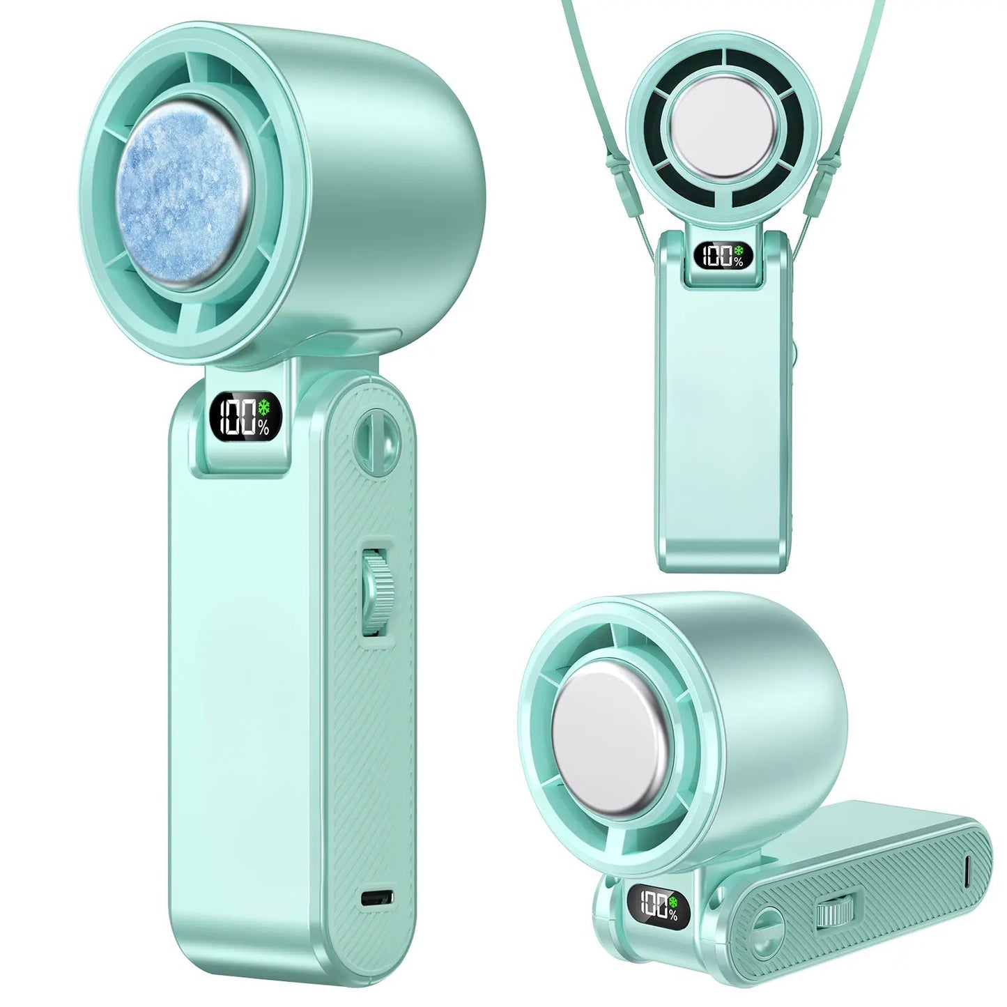 Portable fan Handheld High Speed Fan 199 Adjustable Levels Foldable for Summer Travel Vacation Essentials& Outdoor Activities cool fan