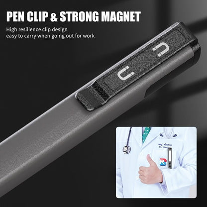 6-in-1 Magnetic EDC Penlight | Rechargeable Inspection & Auto Work Light with LED Display