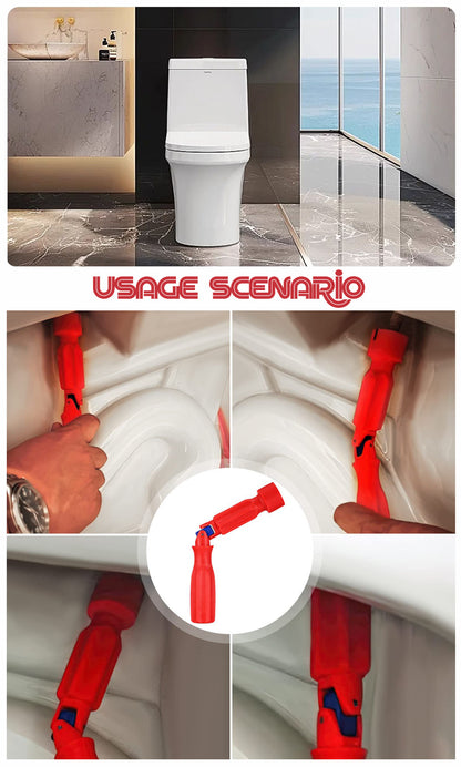 Multi-Functional Toilet Seat & Sink Wrench | Plumbing Installation Tool for Hard-to-Reach Nuts