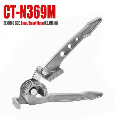 🔧 Heavy Duty 3-in-1 Tube Bender | 180° Pipe Bending Tool for Copper, Brass & Aluminum