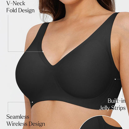 Everyday Seamless Deep V Bra