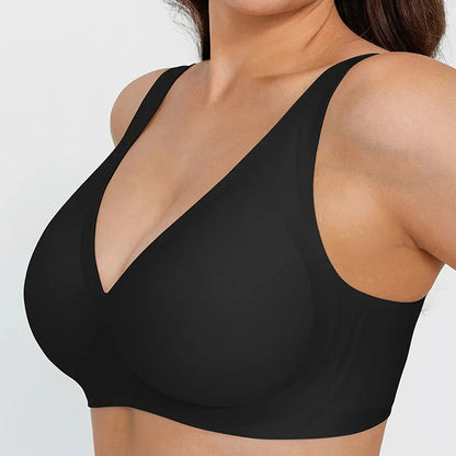 Everyday Seamless Deep V Bra