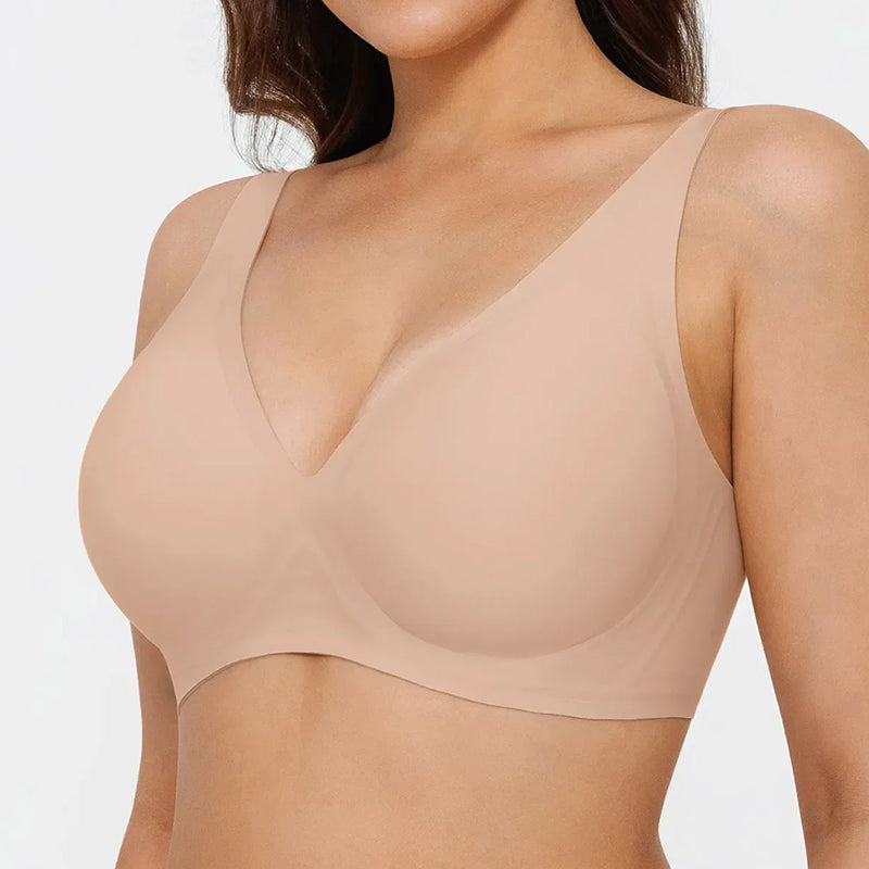 Everyday Seamless Deep V Bra