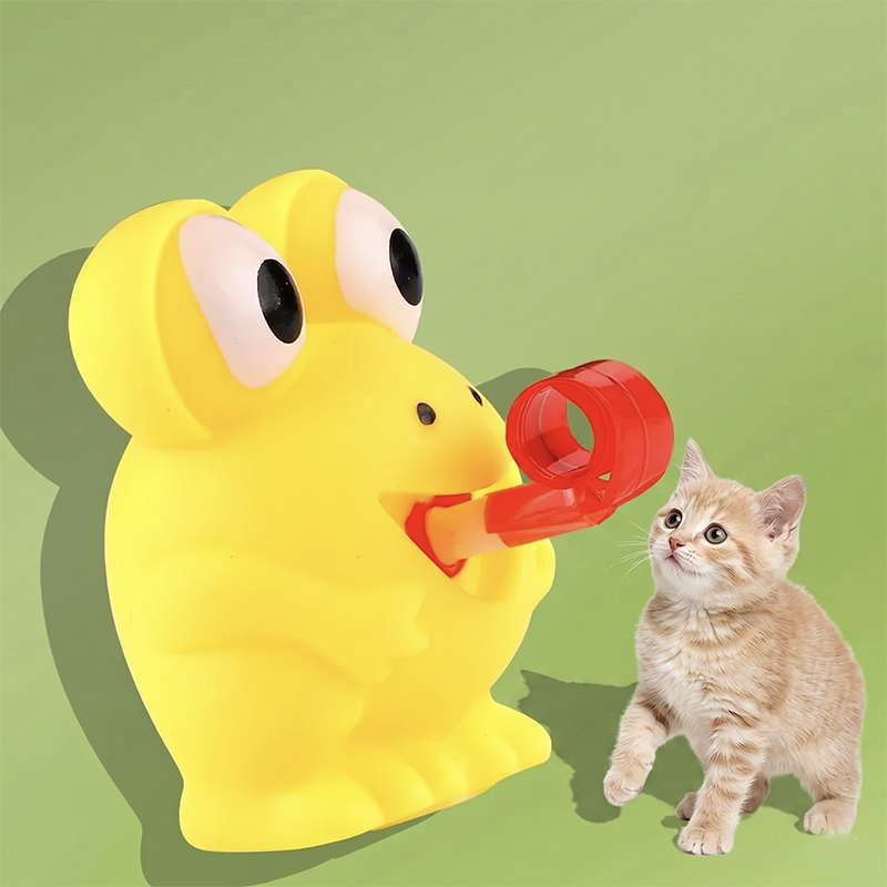 🐸 Fun and Creative Tongue-Extending Stress-Relief/Cat Toy – Laugh-Out-Loud in One Squeeze! 😆