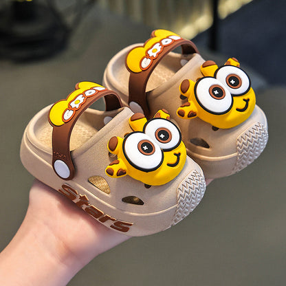 🏖️ Kids Cute Cartoon Summer Clogs | Toddler Soft Anti-Slip Water Shoes & Beach Sandals