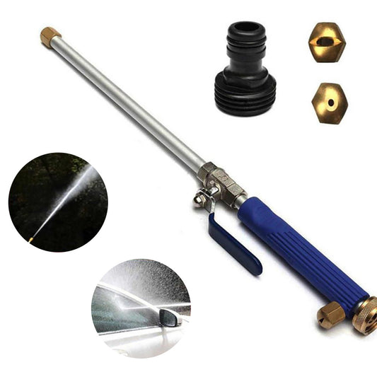 High Pressure Power Washer Wand for Garden Hose - Professional Car Wash Sprayer with 2 Nozzles for Home Cleaning, Garden Watering & Pet Washing