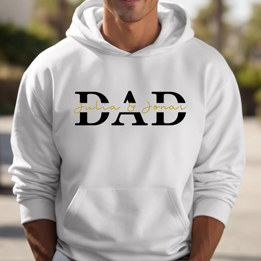 Dad Hoodie Personalized, Father T-Shirt Gift, Cool Dad Printing/Embroidery Sweatshirt
