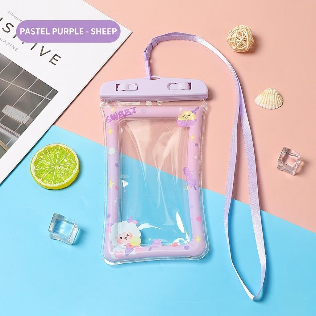 🌊 [Buy 2 Get 1 Free] Cute Floating Waterproof Phone Pouch | Universal Touchscreen Underwater Case