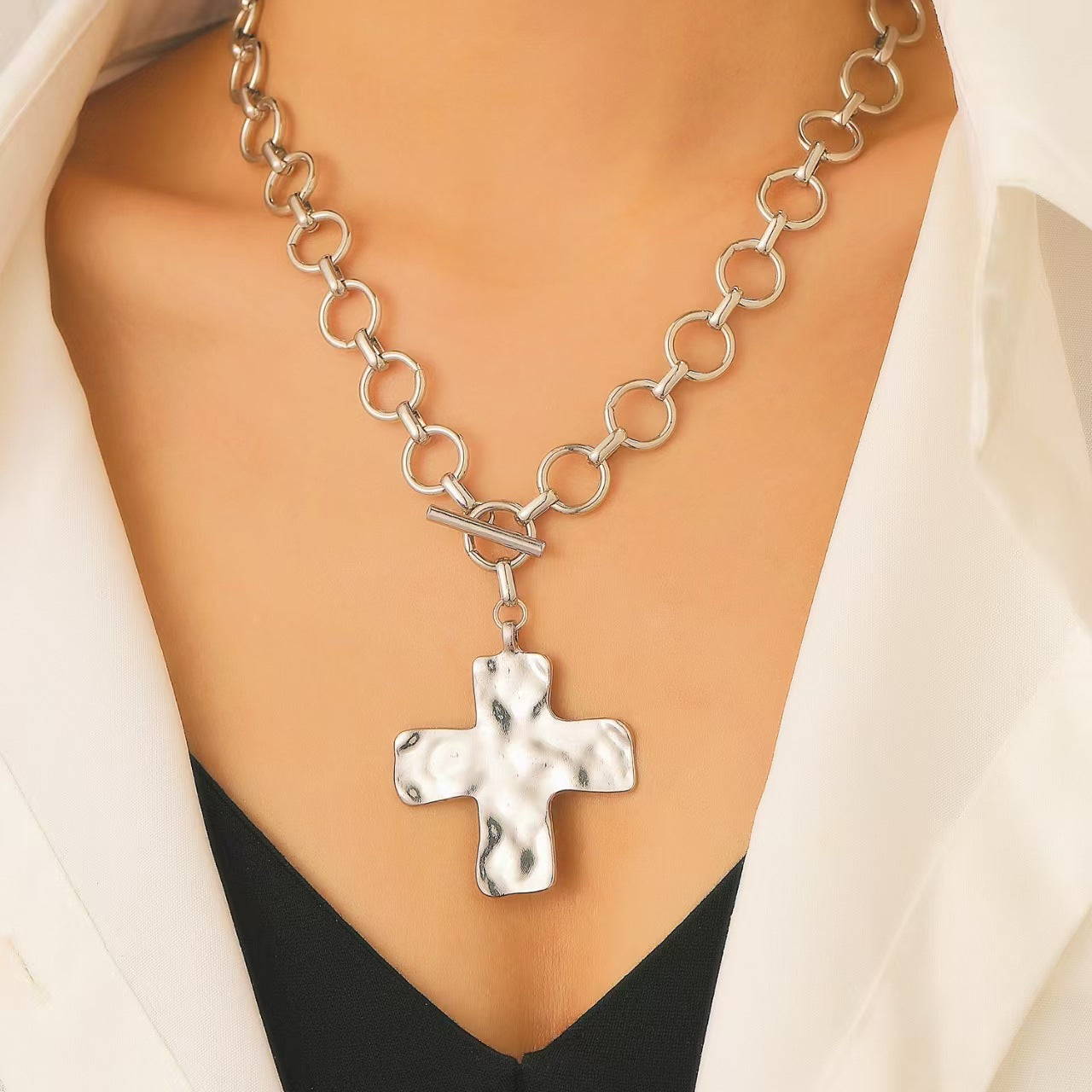 💖The Eternal Hammered Necklace