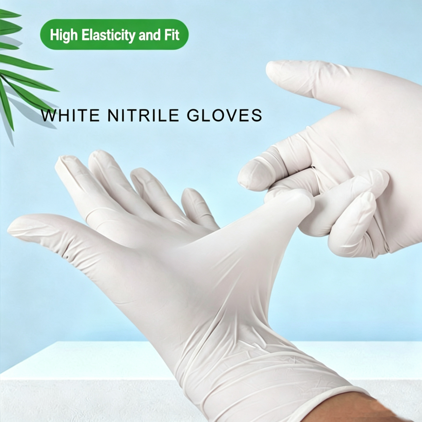🔥 Heavy Duty Nitrile Gloves,6mil-50 Count
