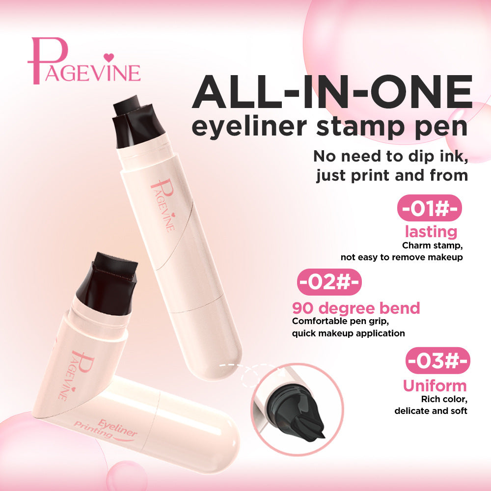 💞LAST DAY-BUY 1 GET 1 FREE💞Rotating Eyeliner Stamp Pen