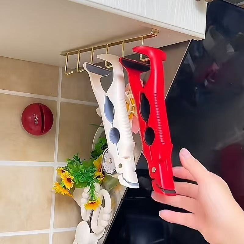 Three-in-one anti-scald and anti-slip kitchen heatproof tray and bowl holder gadget