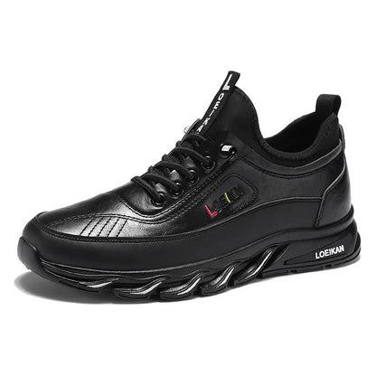 ⏰Limited Time Sale 50% OFF-Men's Casual Fashion Orthopedic Hiking Shoes – Anti-Puncture, Anti-Collision, Non-Slip Arch Support Leather Outdoor Sports Shoes for All-Terrain Performance