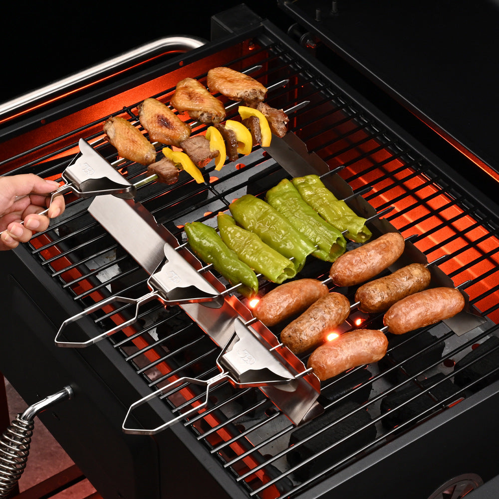 7 Reasons BBQ Pros Are Ditching Single Skewersfor This "Anti-Spin" Grilling Breakthrough