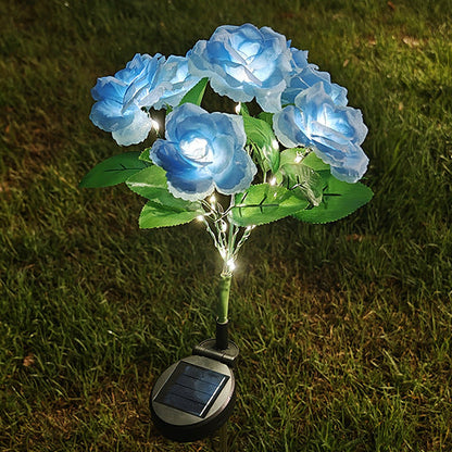 🎁🔥☀️2026 NEW Solar Simulated Garden Lights,upgraded solar panels, IP44 dustproof and waterproof