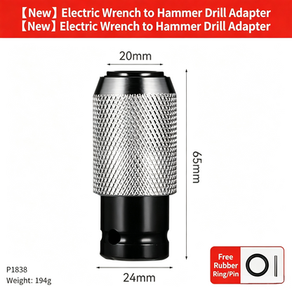 Rotary Hammer Adapter with Impact Drill Bits Set