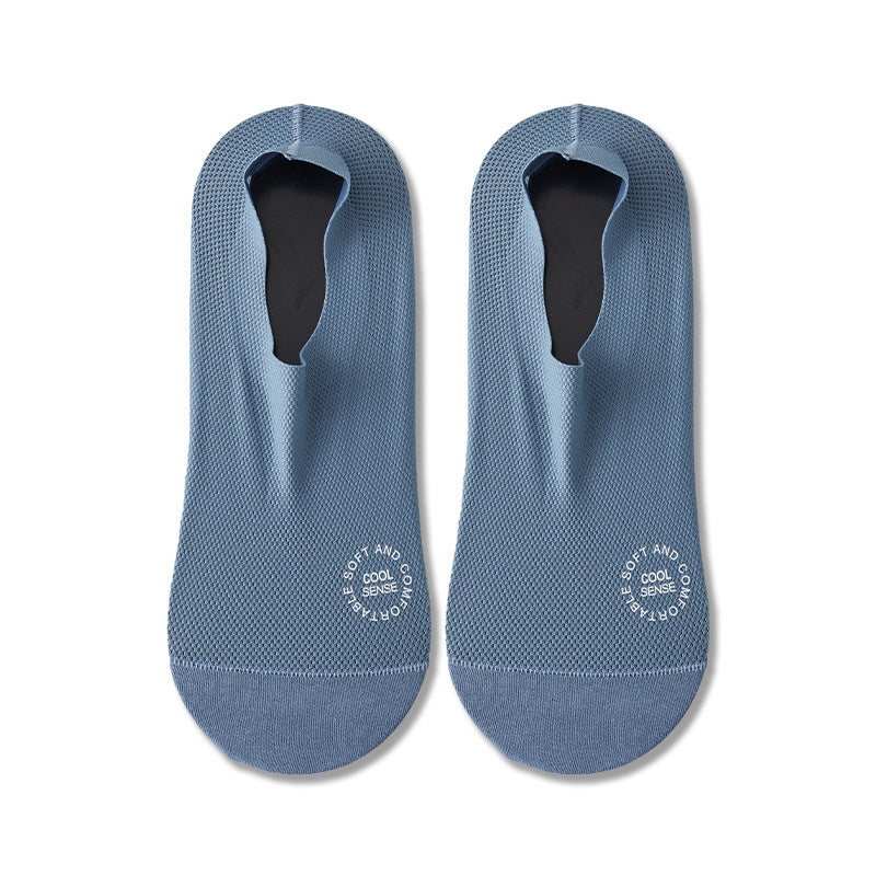 🔥 3-Pair Invisible Grip Socks Pack 🧦 – Breathable Low-Cut Anti-Slip Sweat-Absorbing Design