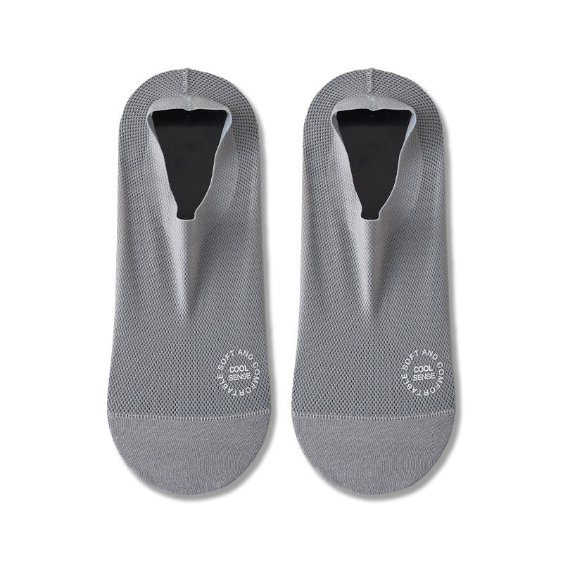 🔥 3-Pair Invisible Grip Socks Pack 🧦 – Breathable Low-Cut Anti-Slip Sweat-Absorbing Design