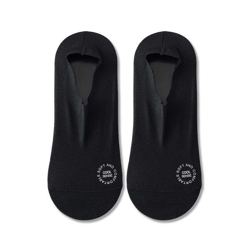 🔥 3-Pair Invisible Grip Socks Pack 🧦 – Breathable Low-Cut Anti-Slip Sweat-Absorbing Design