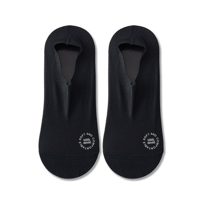 🔥 3-Pair Invisible Grip Socks Pack 🧦 – Breathable Low-Cut Anti-Slip Sweat-Absorbing Design