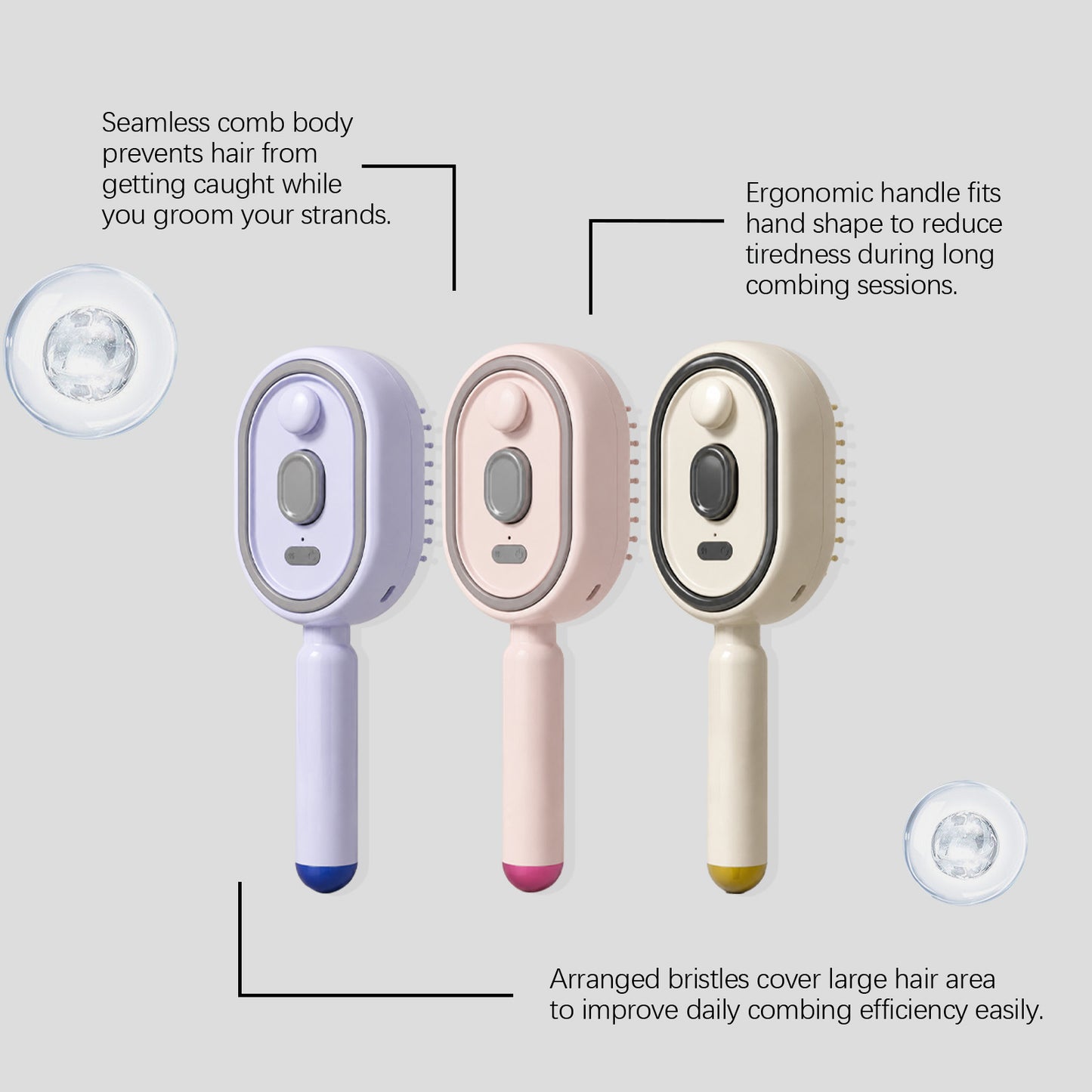 ⏰Final 3 Hours: Only $32.99🎉Electric Spray Air Cushion Massage Comb