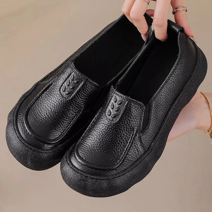 🥿🥿Spring 2026 New Original Leather Women's Single Shoes With Super Soft Sole