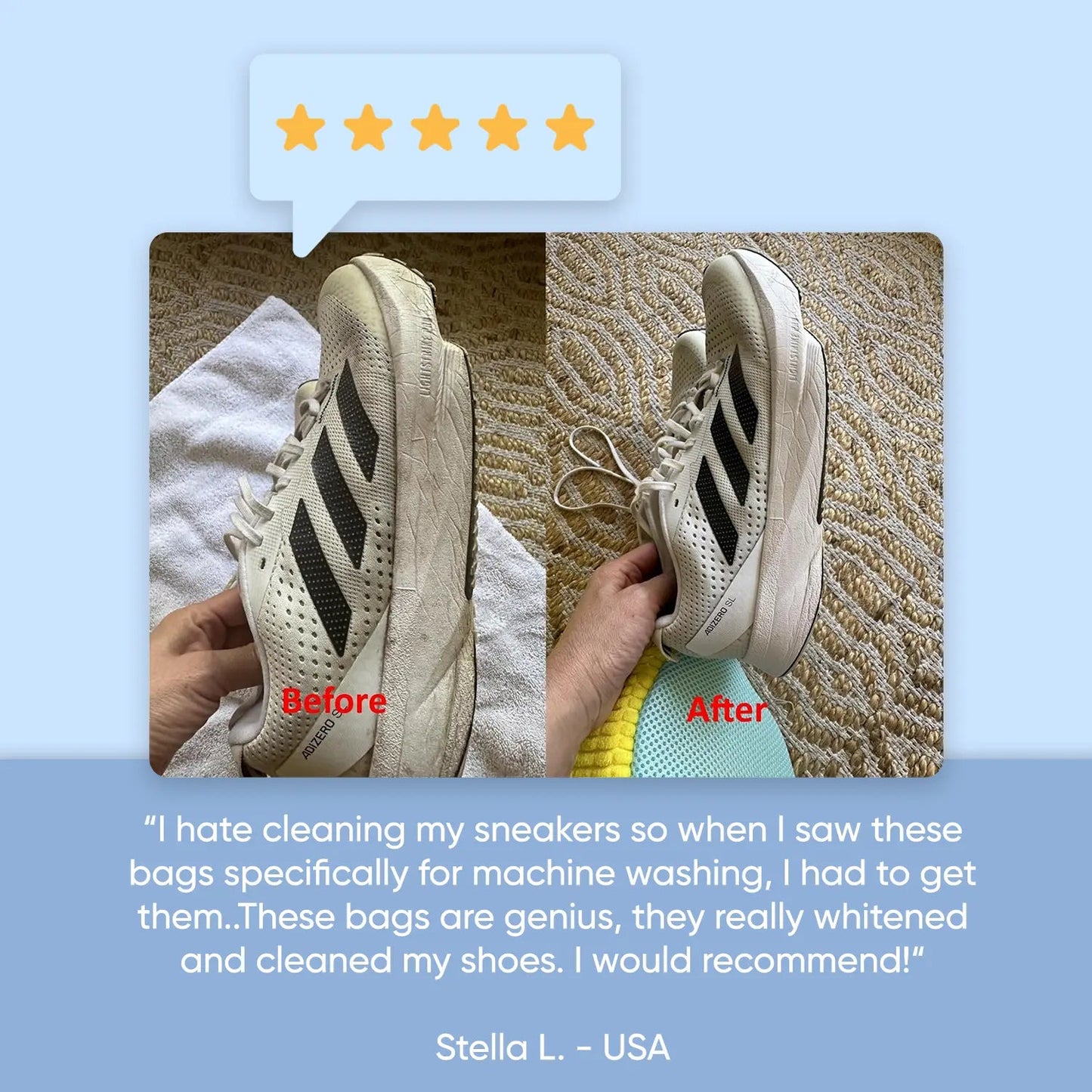 Limited Time 50% Off！Aundry Shoe Bag