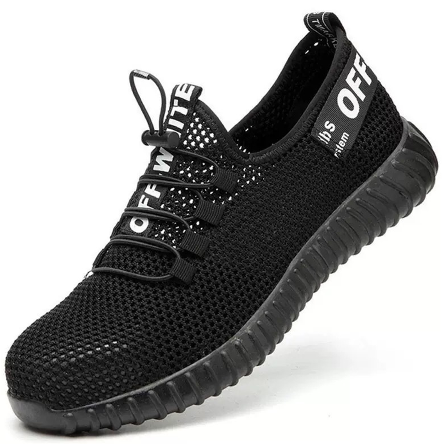 Men's Summer Breathable Safety Shoes — Anti-Smash & Puncture-Resistant