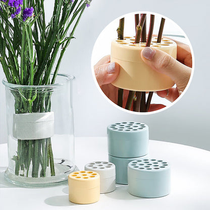 Clever Spiral Floral Arranger | Reusable Ikebana Stem Holder for Effortless Bouquets