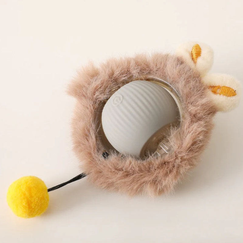 Active Rolling Ball with Tail for Dogs