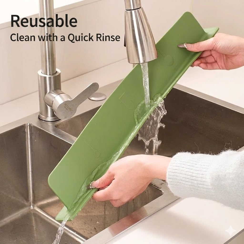 Silicone Anti-Splash Sink Edge Guard