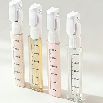 4-in-1 Leakproof Rotatable Travel Dispenser Set