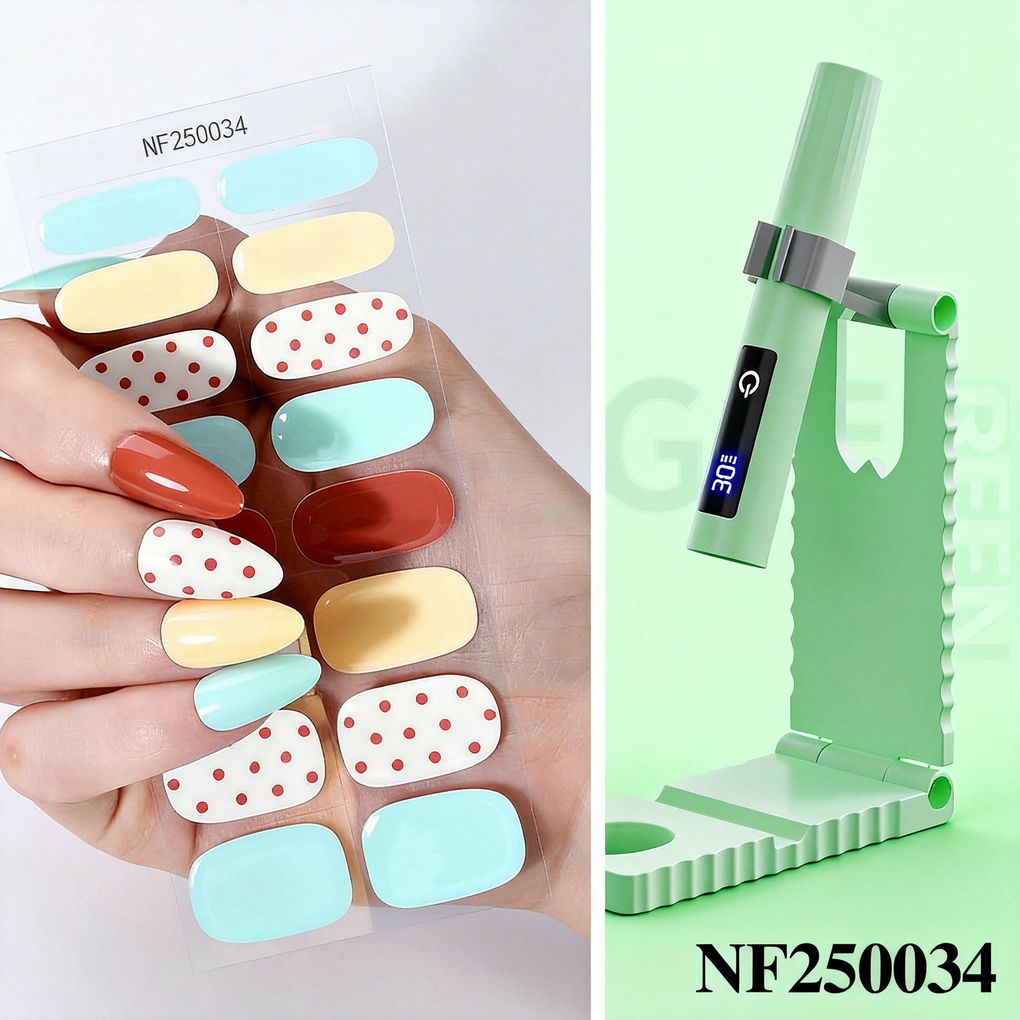 Colorful Nail Art