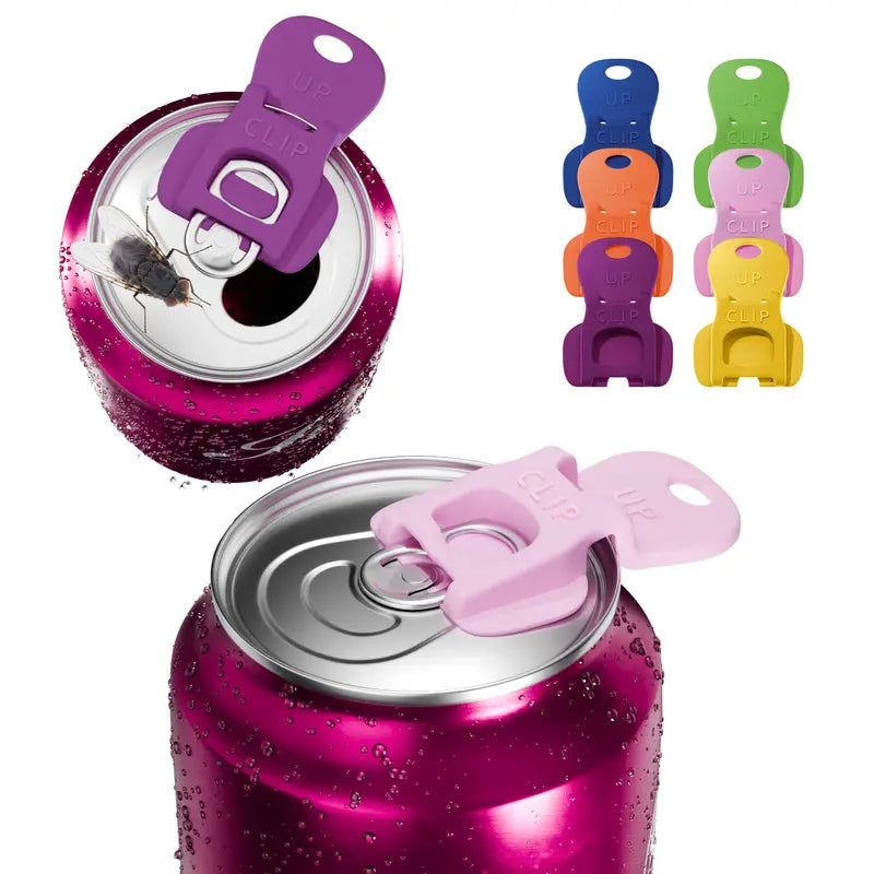 Drink Can Protector 6-Pack | Keep Bugs Out & Save Your Nails | Perfect for BBQs
