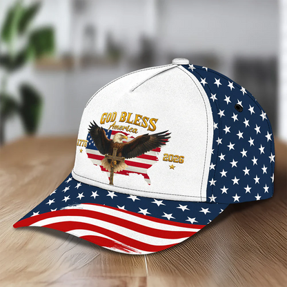Personalized US Eagle 250 Years Of Freedom 1776 - 2026 Classic Cap