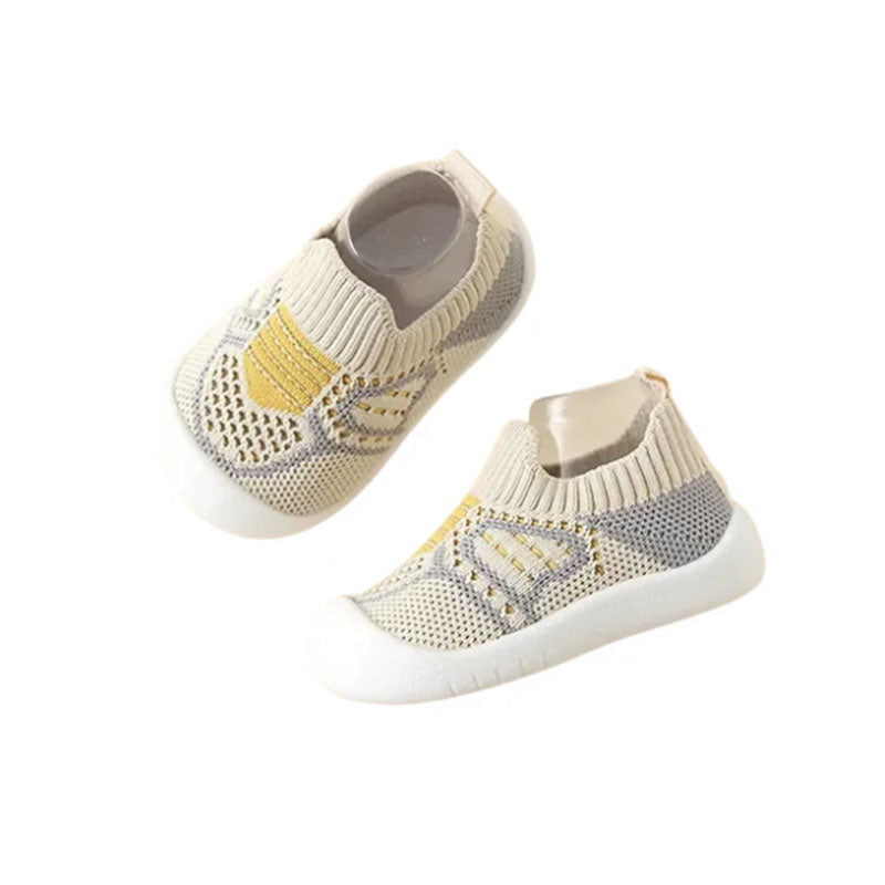 Breathable Cotton Mesh Kids Sneakers